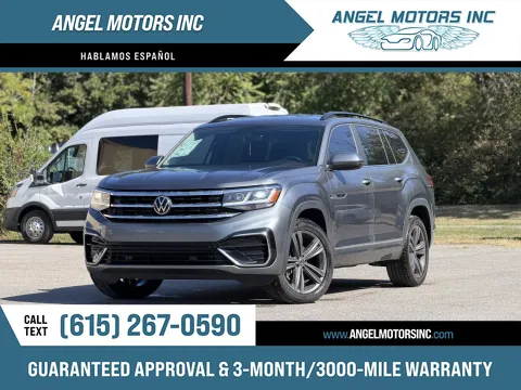 Gray 2021 Volkswagen Atlas V6 SE R-Line for sale in Smyrna, TN