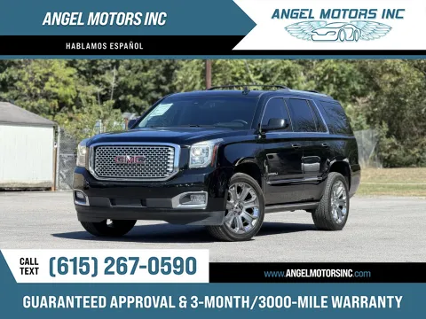 Black 2017 GMC Yukon Denali for sale in Smyrna, TN