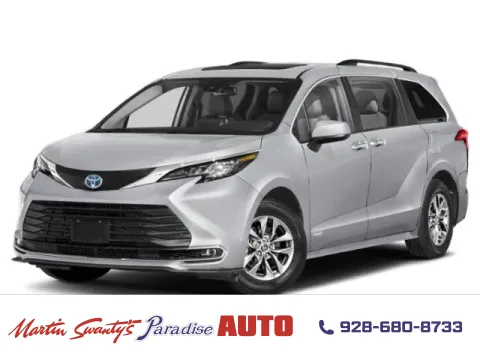 Red 2021 Toyota Sienna XLE for sale in Lake Havasu City, AZ