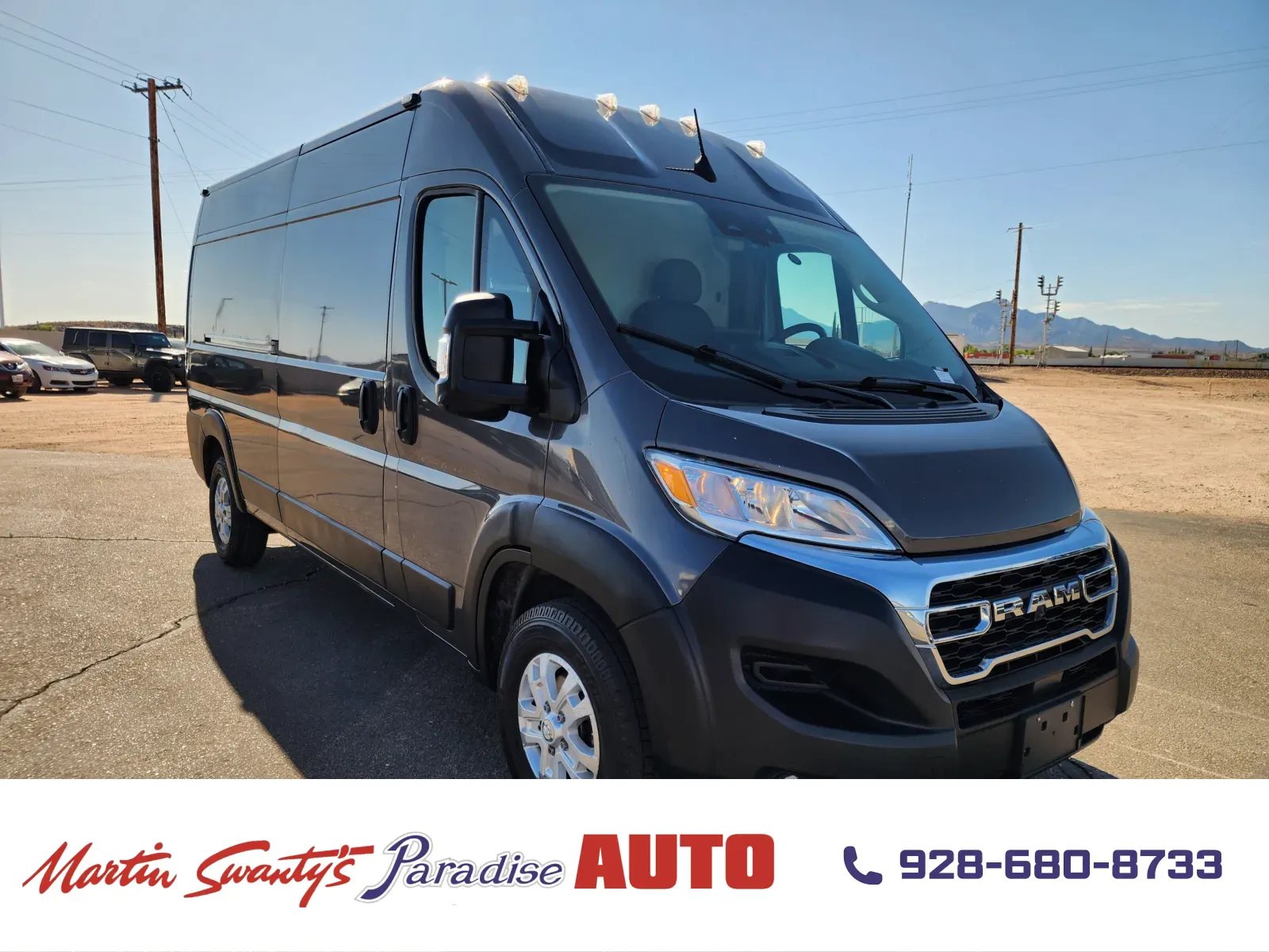 Gray 2023 Ram ProMaster Cargo Van 2500 High Roof 159 WB for sale in Lake Havasu City, AZ