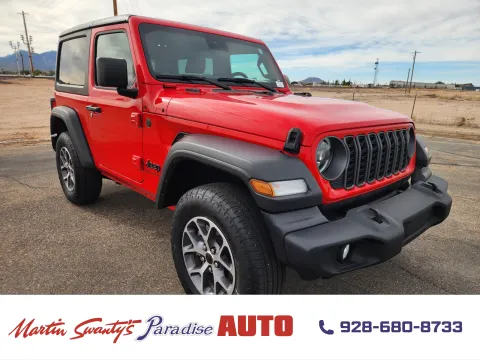 Red 2025 Jeep Wrangler Sport S for sale in Lake Havasu City, AZ