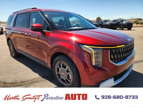 Red 2025 Kia Carnival Hybrid EX for sale in Lake Havasu City, AZ