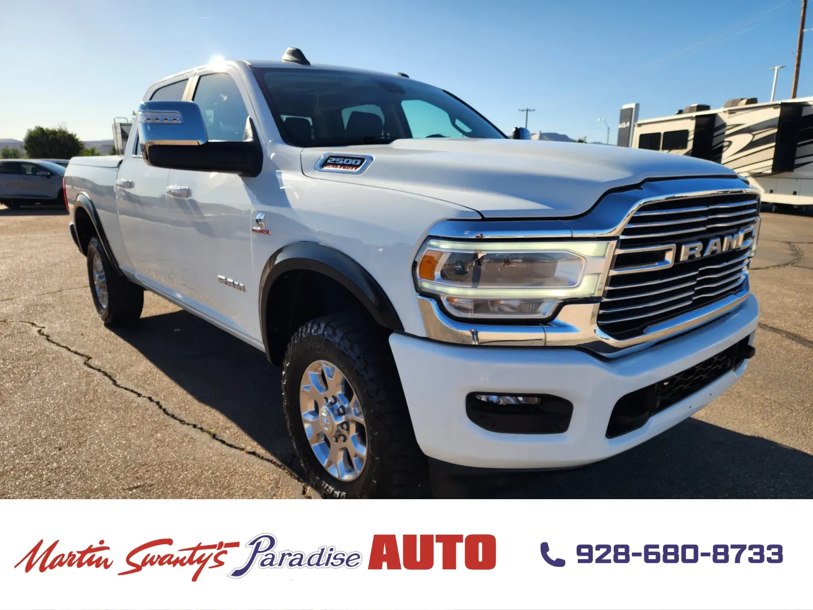 White 2024 Ram 2500 Laramie for sale in Lake Havasu City, AZ