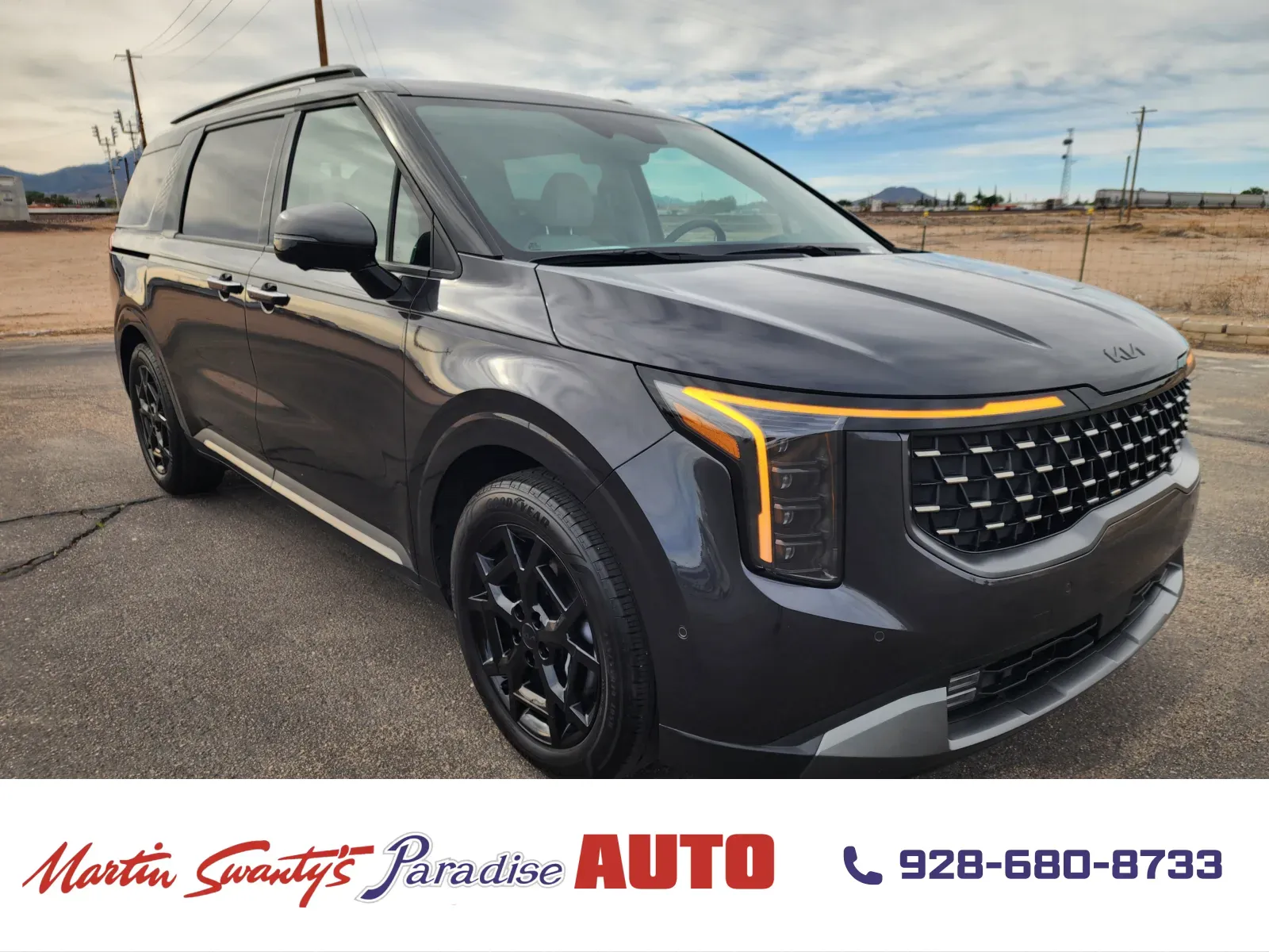 Gray 2025 Kia Carnival Hybrid SX Prestige for sale in Lake Havasu City, AZ