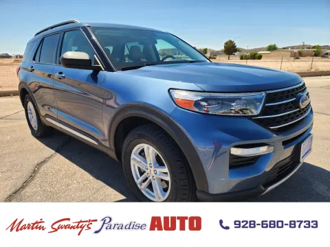 Blue 2020 Ford Explorer XLT for sale in Lake Havasu City, AZ