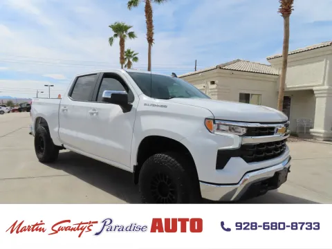 White 2023 Chevrolet Silverado 1500 LT for sale in Lake Havasu City, AZ