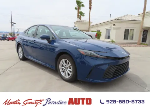 Blue 2025 Toyota Camry LE for sale in Lake Havasu City, AZ