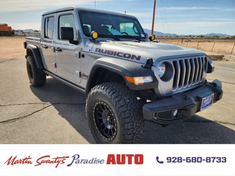 Silver 2021 Jeep Gladiator Rubicon for sale in Lake Havasu City, AZ