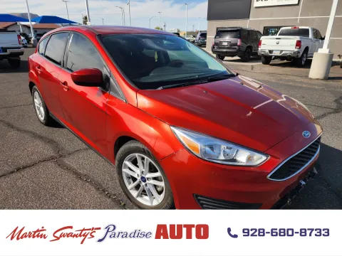 Red 2018 Ford Focus SE for sale in Lake Havasu City, AZ
