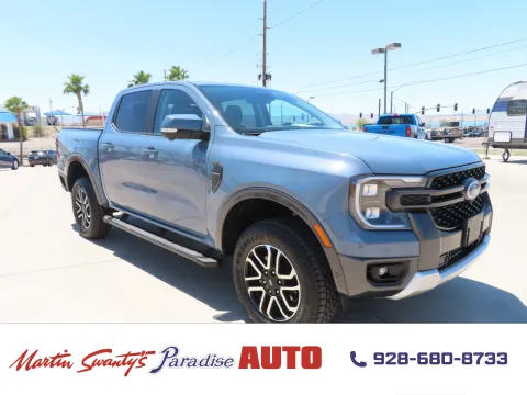 Gray 2024 Ford Ranger LARIAT for sale in Lake Havasu City, AZ