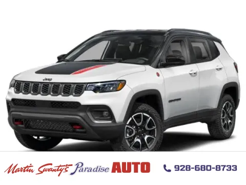 White 2025 Jeep Compass Trailhawk for sale in Lake Havasu City, AZ