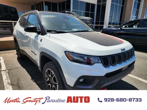 White 2025 Jeep Compass Trailhawk for sale in Lake Havasu City, AZ