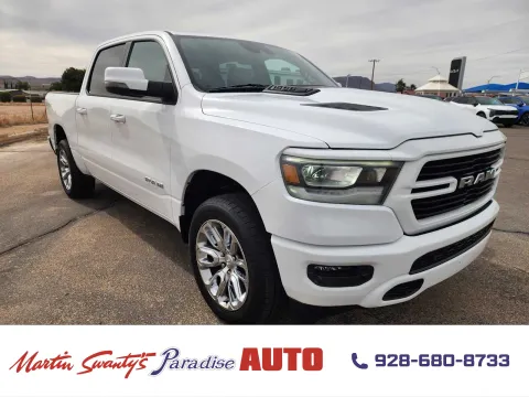 White 2023 Ram 1500 Laramie for sale in Lake Havasu City, AZ