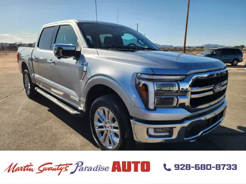 Silver 2024 Ford F-150 LARIAT for sale in Lake Havasu City, AZ