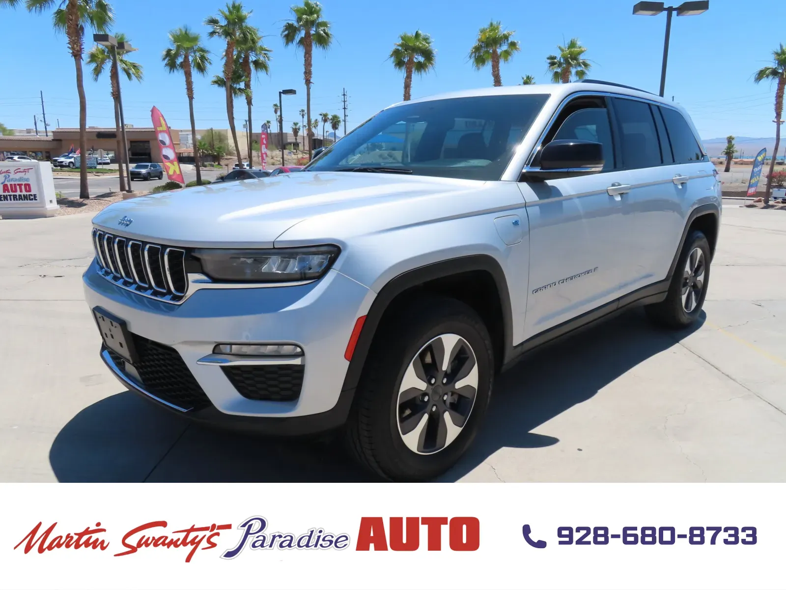 Silver 2024 Jeep Grand Cherokee 4xe for sale in Lake Havasu City, AZ