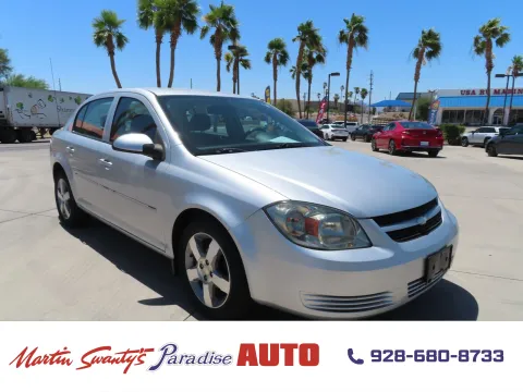 Silver 2010 Chevrolet Cobalt LT w/1LT for sale in Lake Havasu City, AZ