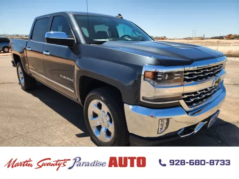 Gray 2018 Chevrolet Silverado 1500 LTZ for sale in Lake Havasu City, AZ