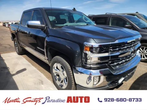 Gray 2018 Chevrolet Silverado 1500 LTZ for sale in Lake Havasu City, AZ