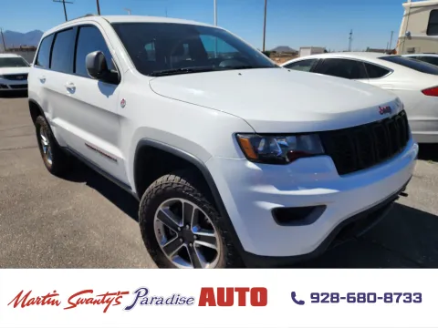 White 2017 Jeep Grand Cherokee Trailhawk for sale in Lake Havasu City, AZ