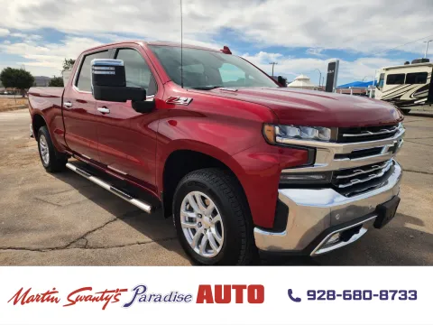 Red 2020 Chevrolet Silverado 1500 LTZ for sale in Lake Havasu City, AZ