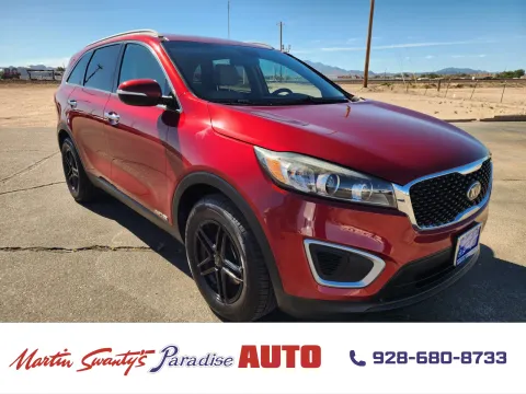 Red 2017 Kia Sorento LX V6 for sale in Lake Havasu City, AZ