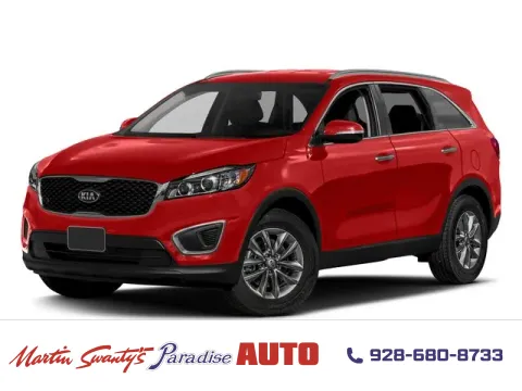 Red 2017 Kia Sorento LX V6 for sale in Lake Havasu City, AZ