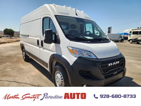 White 2024 Ram ProMaster Cargo Van Tradesman for sale in Lake Havasu City, AZ