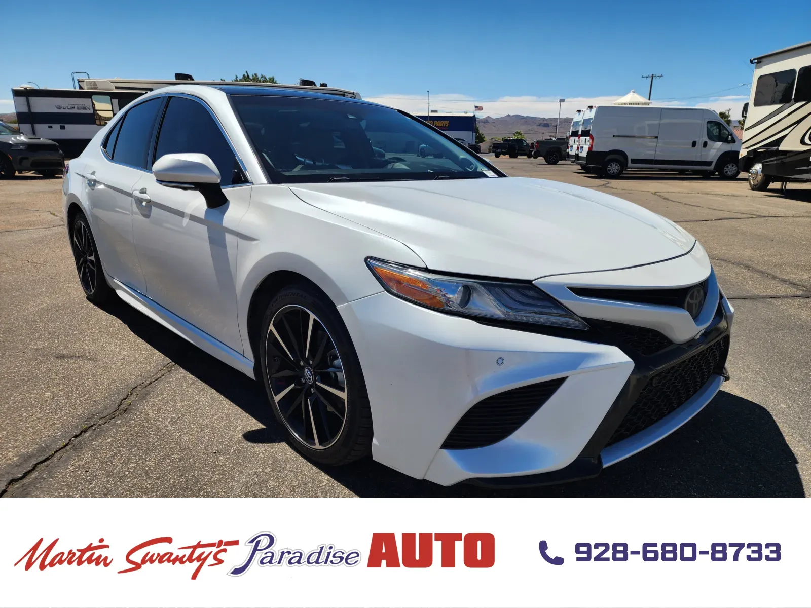 White 2018 Toyota Camry for sale in Lake Havasu City, AZ
