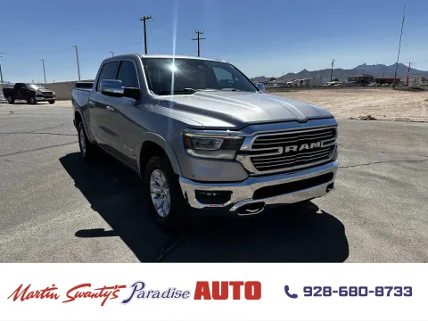 Silver 2022 Ram 1500 Laramie for sale in Lake Havasu City, AZ