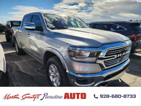 Silver 2022 Ram 1500 Laramie for sale in Lake Havasu City, AZ