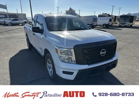 White 2023 Nissan Titan S for sale in Lake Havasu City, AZ