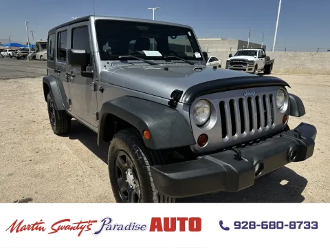 Silver 2013 Jeep Wrangler Unlimited Sport for sale in Lake Havasu City, AZ