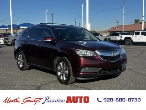 Red 2016 Acura MDX w/Advance for sale in Lake Havasu City, AZ