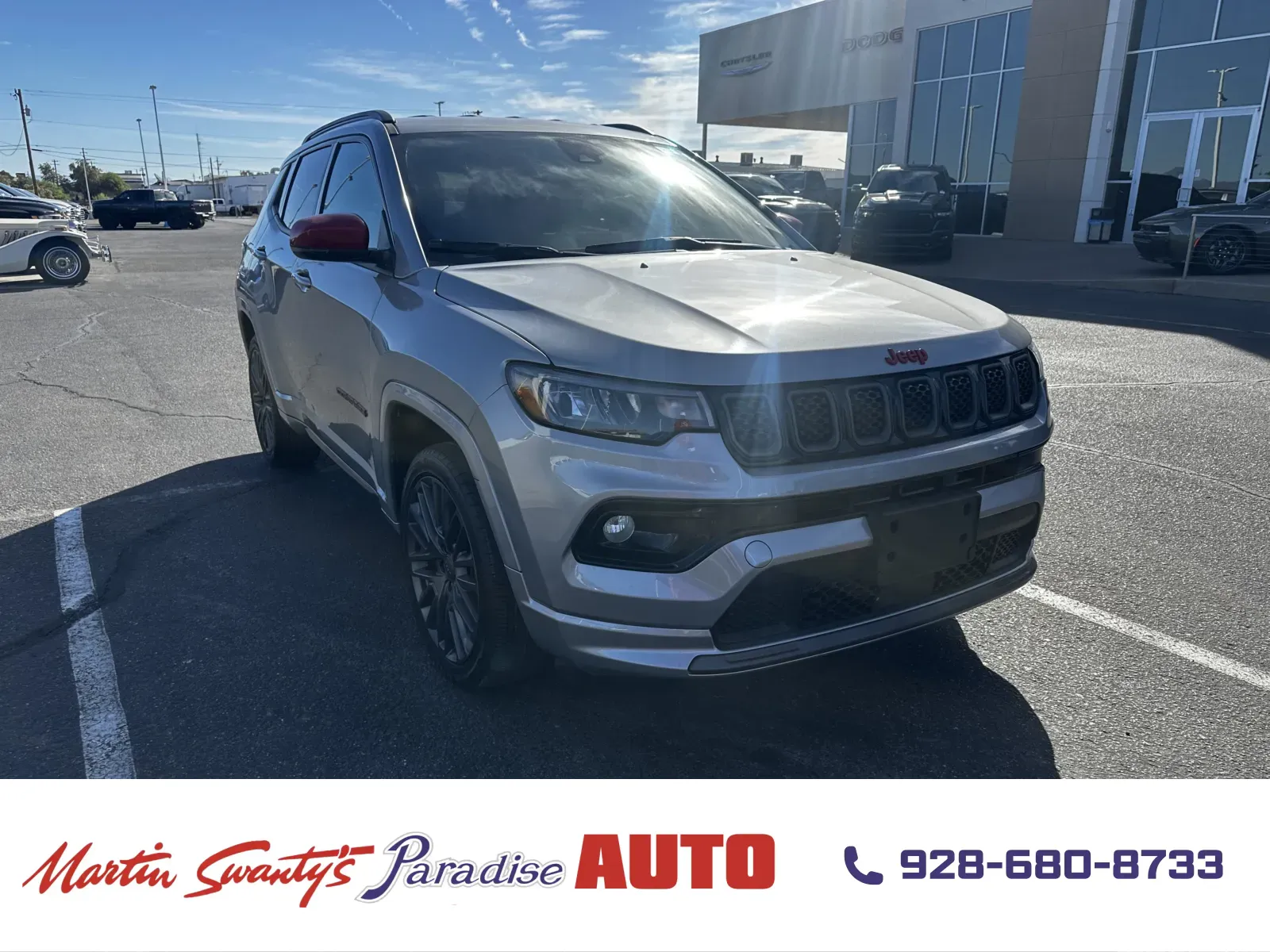Silver 2023 Jeep Compass (RED) Edition for sale in Lake Havasu City, AZ