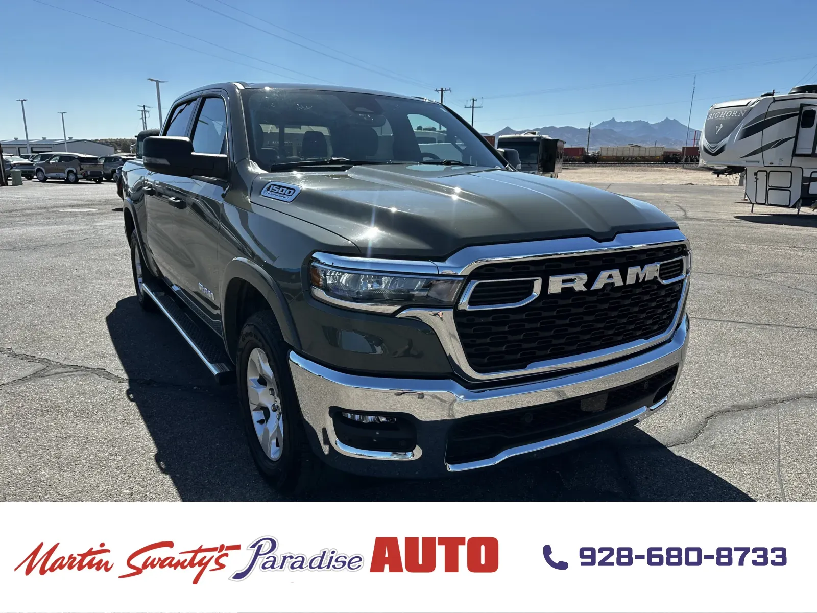 Green 2026 Ram 1500 Big Horn for sale in Lake Havasu City, AZ
