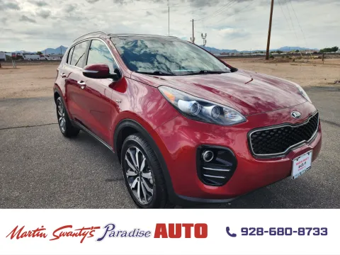 Red 2017 Kia Sportage EX for sale in Lake Havasu City, AZ