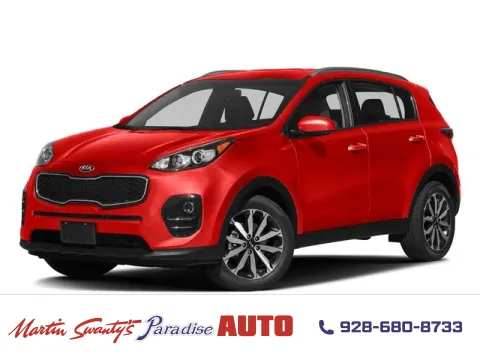 Red 2017 Kia Sportage EX for sale in Lake Havasu City, AZ