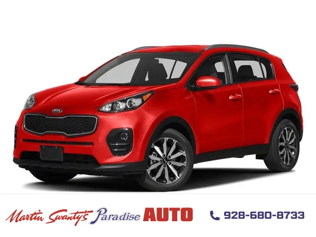 Red 2017 Kia Sportage EX for sale in Lake Havasu City, AZ