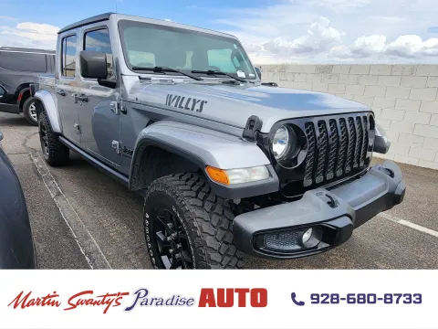Silver 2021 Jeep Gladiator Willys Sport for sale in Lake Havasu City, AZ