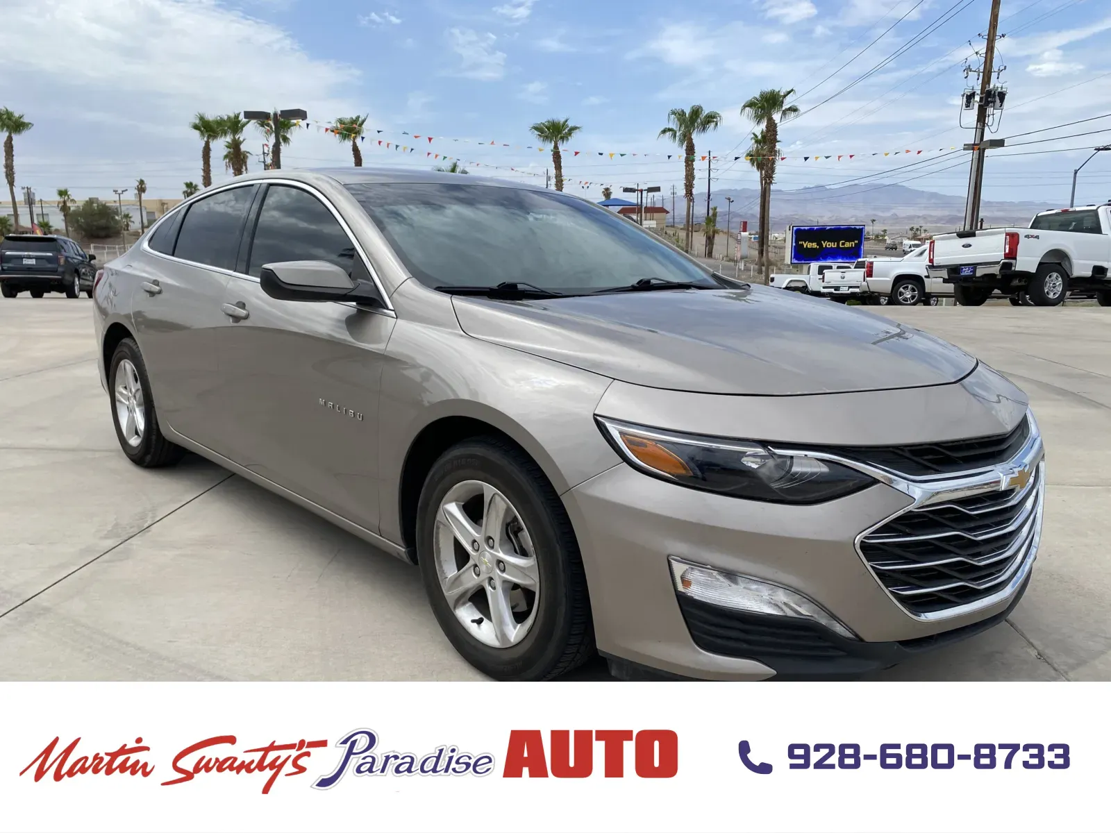 Gray 2022 Chevrolet Malibu LT for sale in Lake Havasu City, AZ