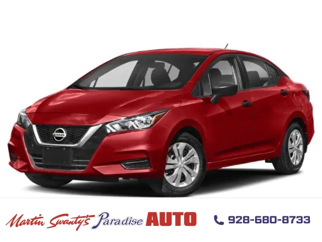 Red 2020 Nissan Versa SV for sale in Lake Havasu City, AZ