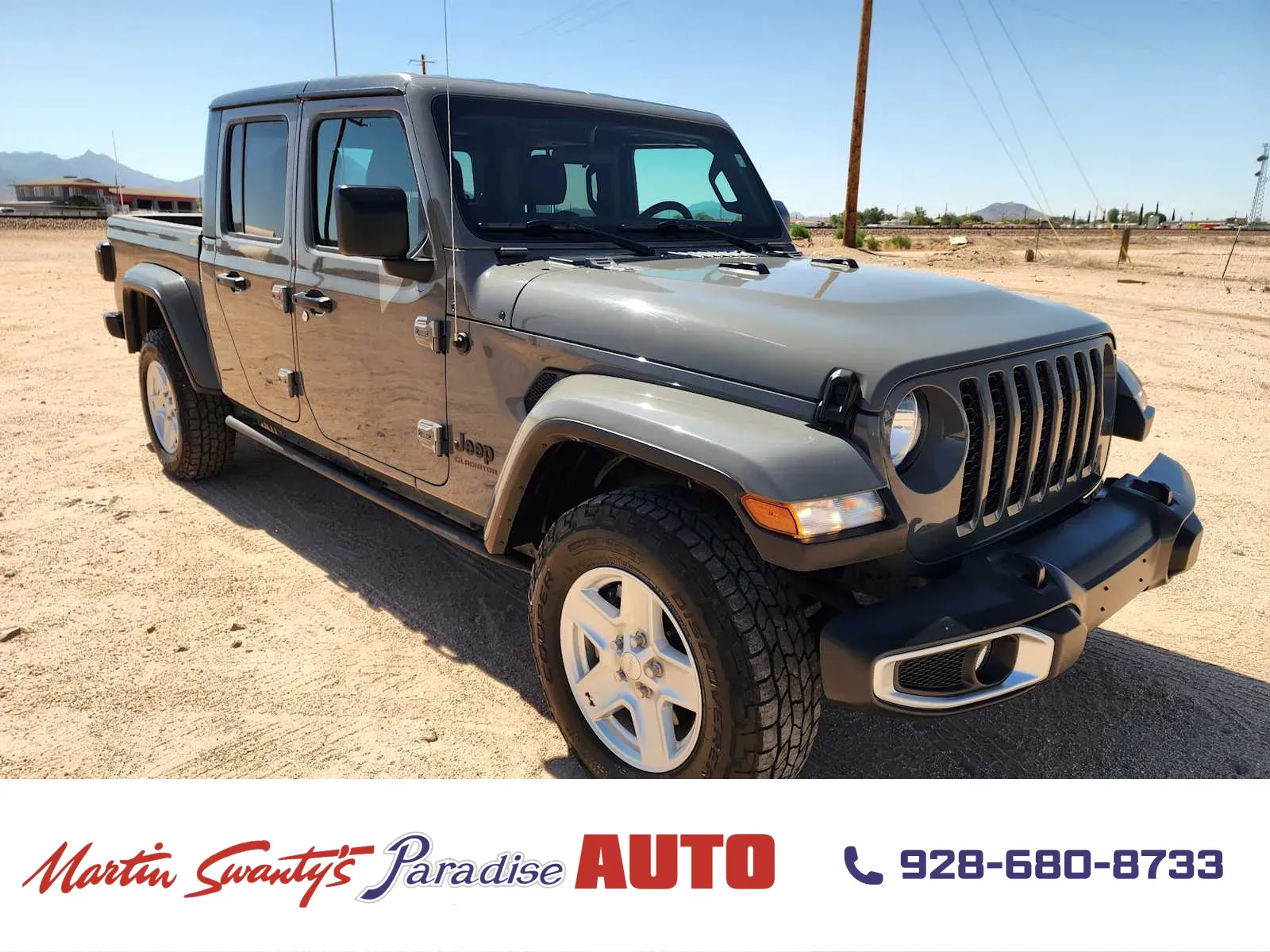 Gray 2021 Jeep Gladiator Sport S for sale in Lake Havasu City, AZ