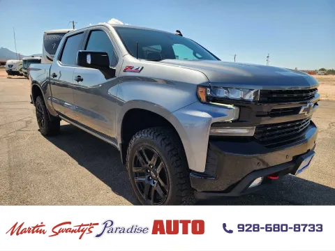 Gray 2021 Chevrolet Silverado 1500 LT Trail Boss for sale in Lake Havasu City, AZ
