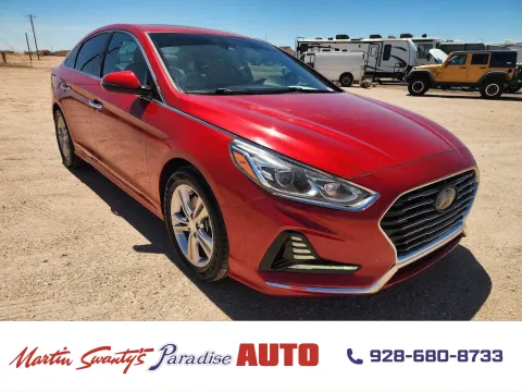 Red 2018 Hyundai Sonata Limited for sale in Lake Havasu City, AZ