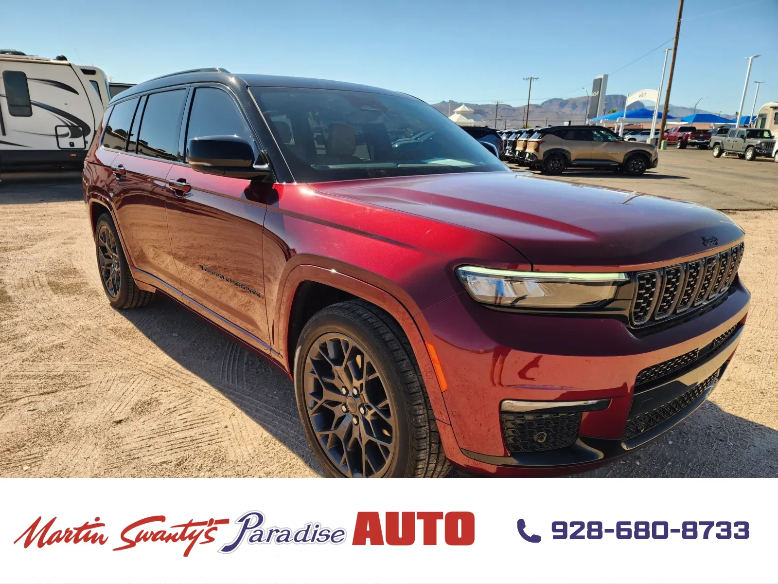 Red 2025 Jeep Grand Cherokee L Summit for sale in Lake Havasu City, AZ