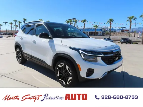 White 2024 Kia Seltos SX for sale in Lake Havasu City, AZ