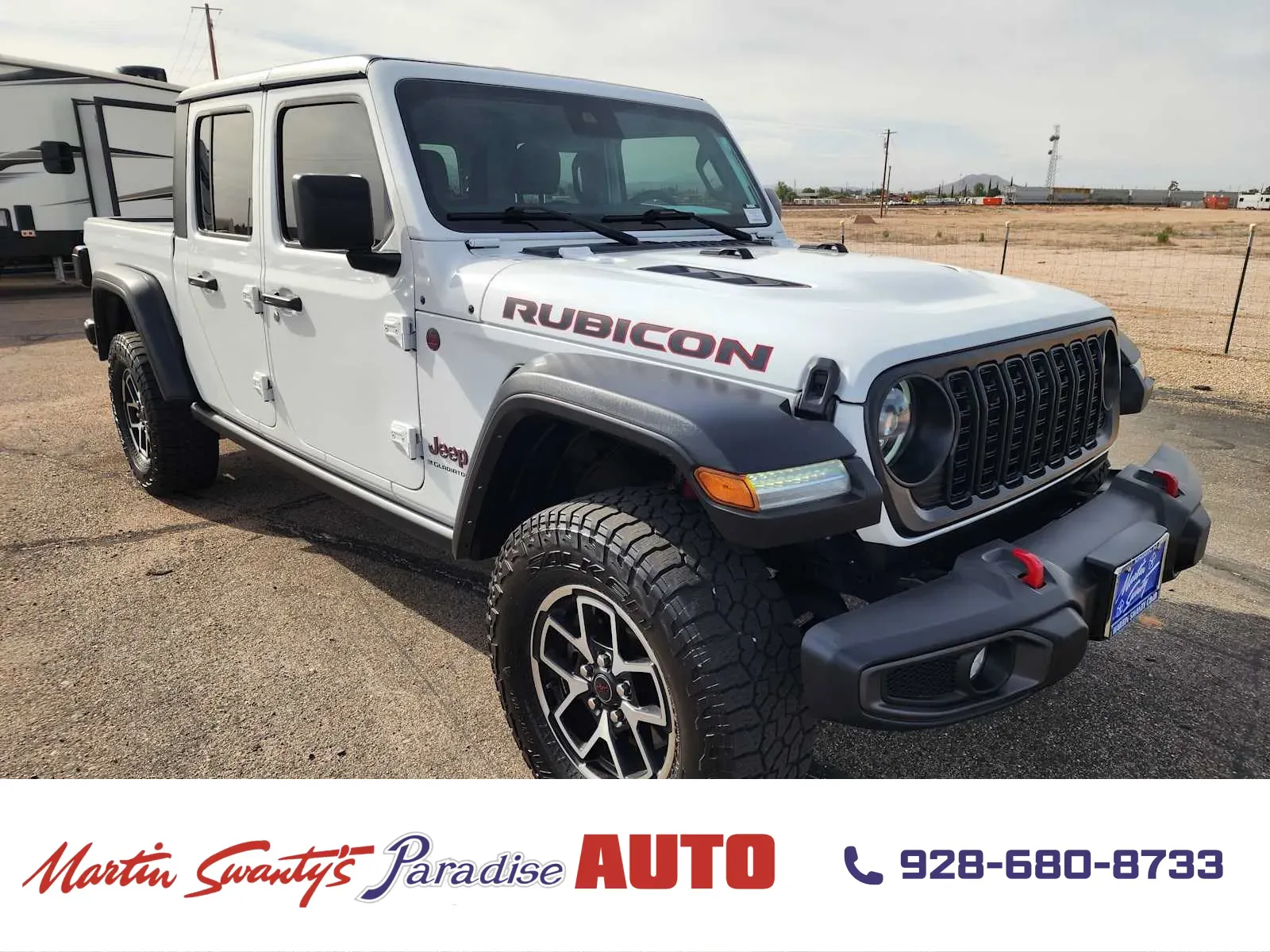White 2024 Jeep Gladiator Rubicon for sale in Lake Havasu City, AZ