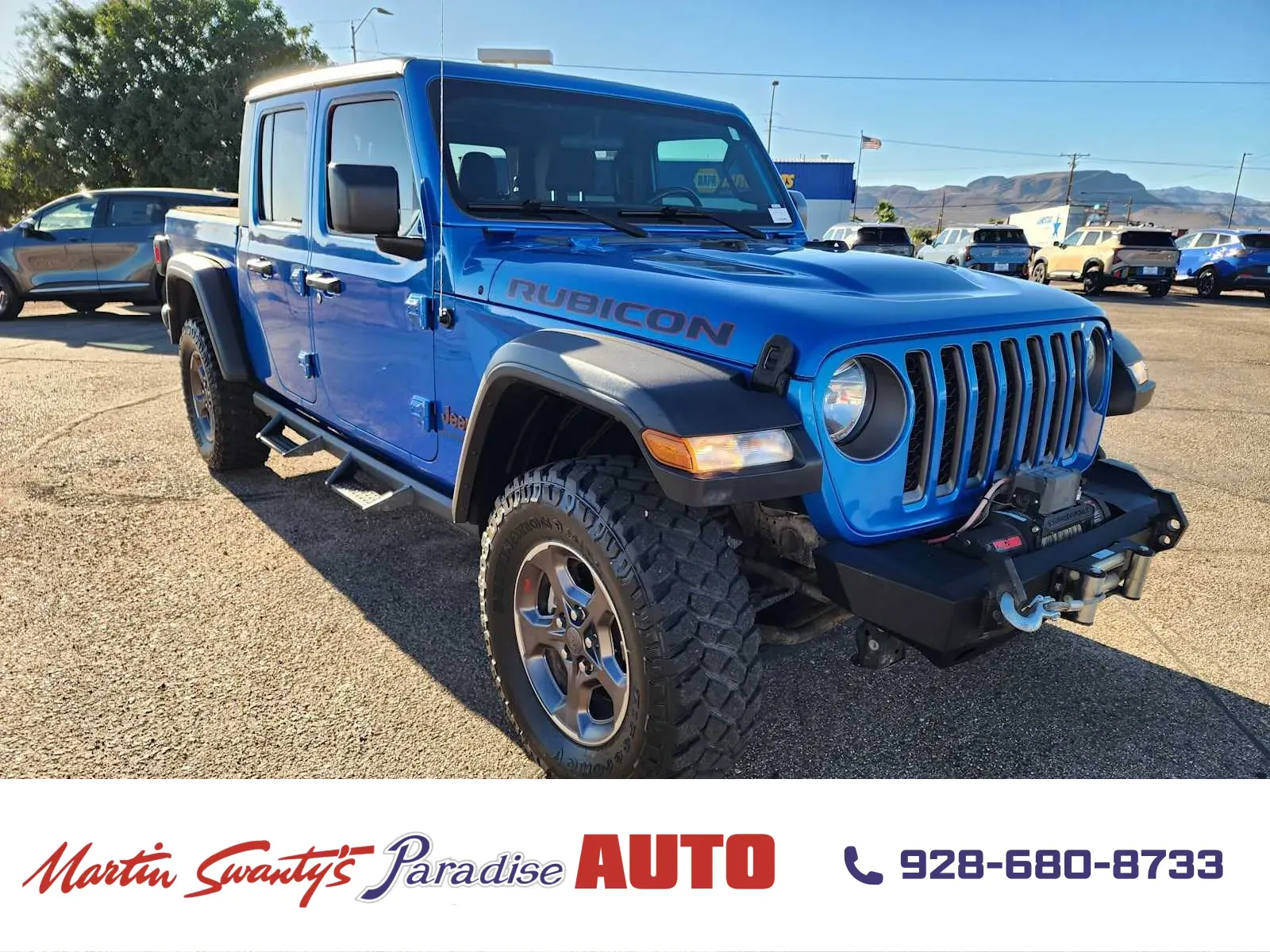 Blue 2020 Jeep Gladiator Rubicon for sale in Lake Havasu City, AZ