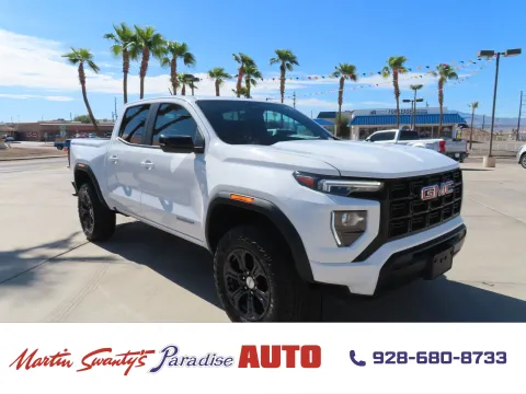 White 2024 GMC Canyon 4WD Elevation for sale in Lake Havasu City, AZ