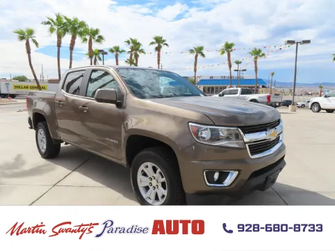 Brown 2016 Chevrolet Colorado 2WD LT for sale in Lake Havasu City, AZ